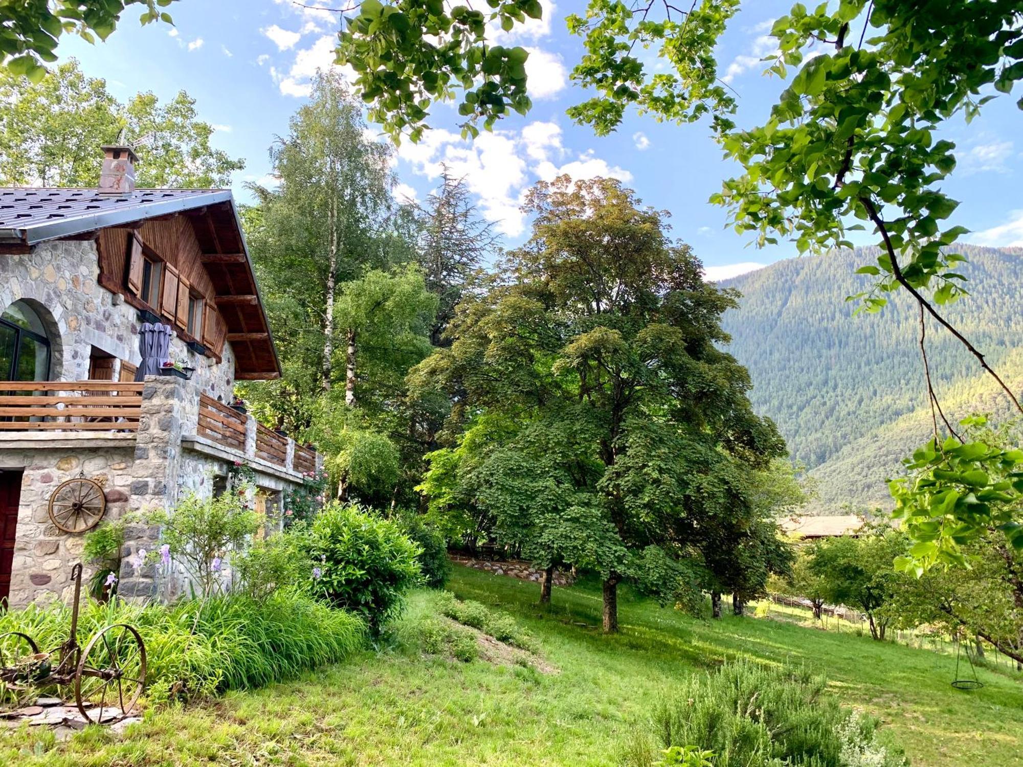Chalet Le Tilleul Valdeblore Bagian luar foto