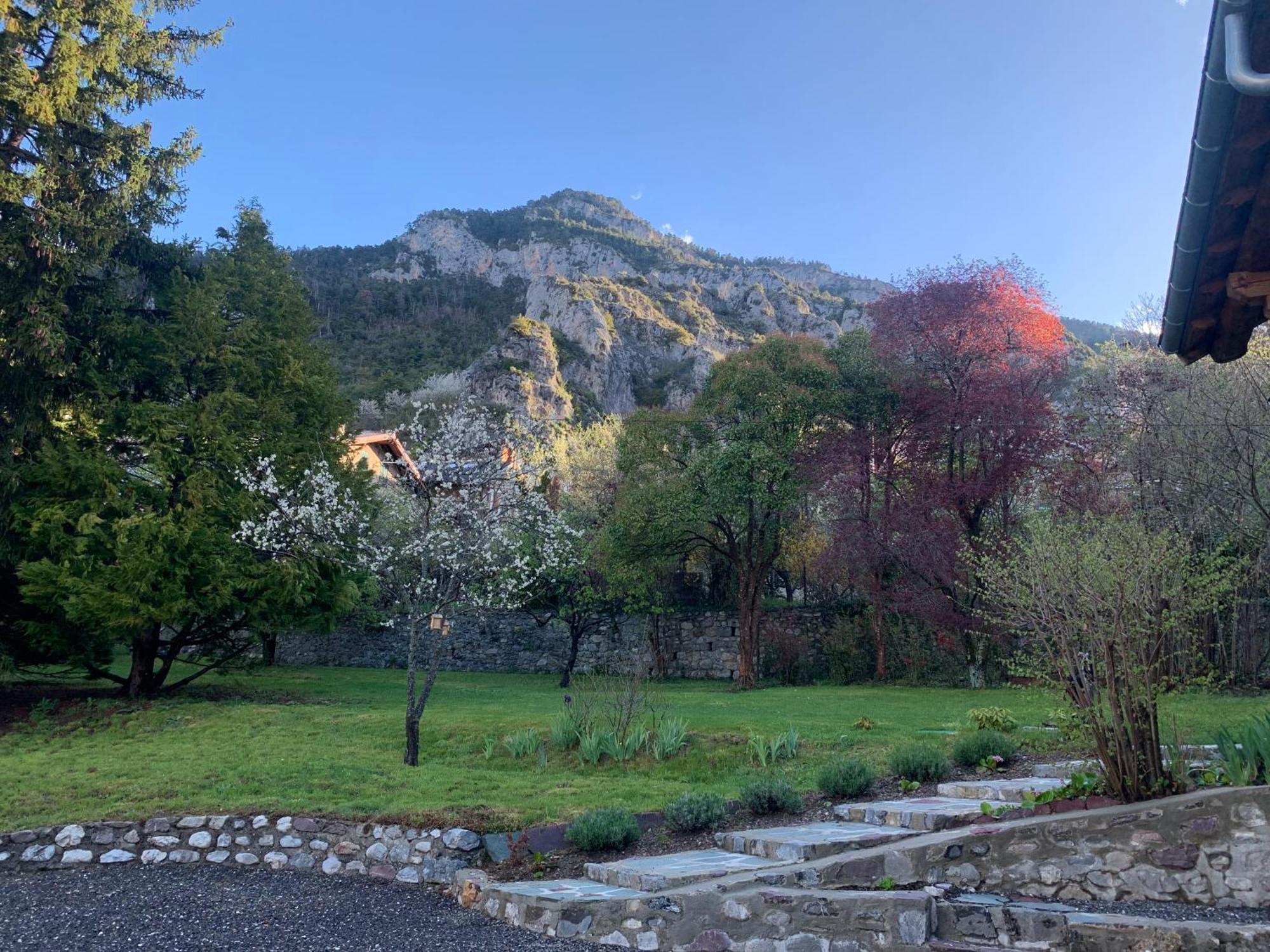 Chalet Le Tilleul Valdeblore Bagian luar foto