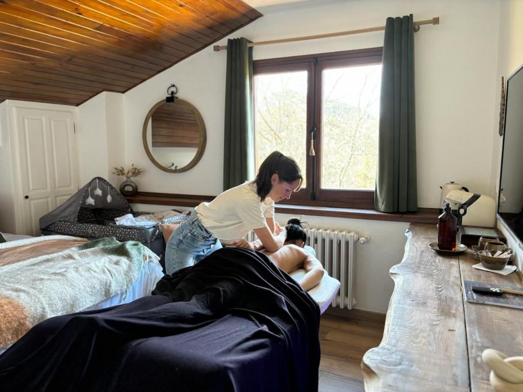 Chalet Le Tilleul Valdeblore Bagian luar foto