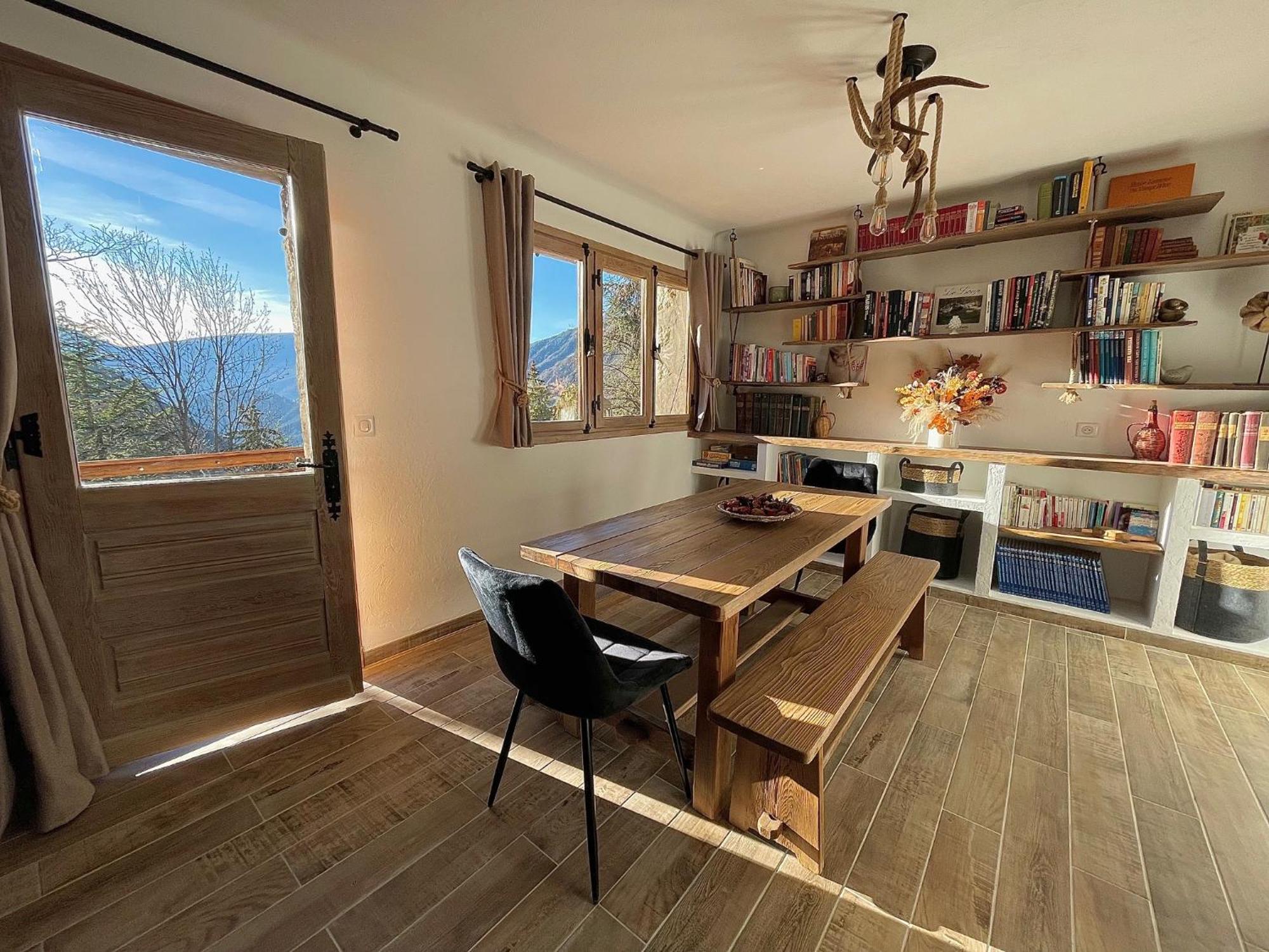 Chalet Le Tilleul Valdeblore Bagian luar foto