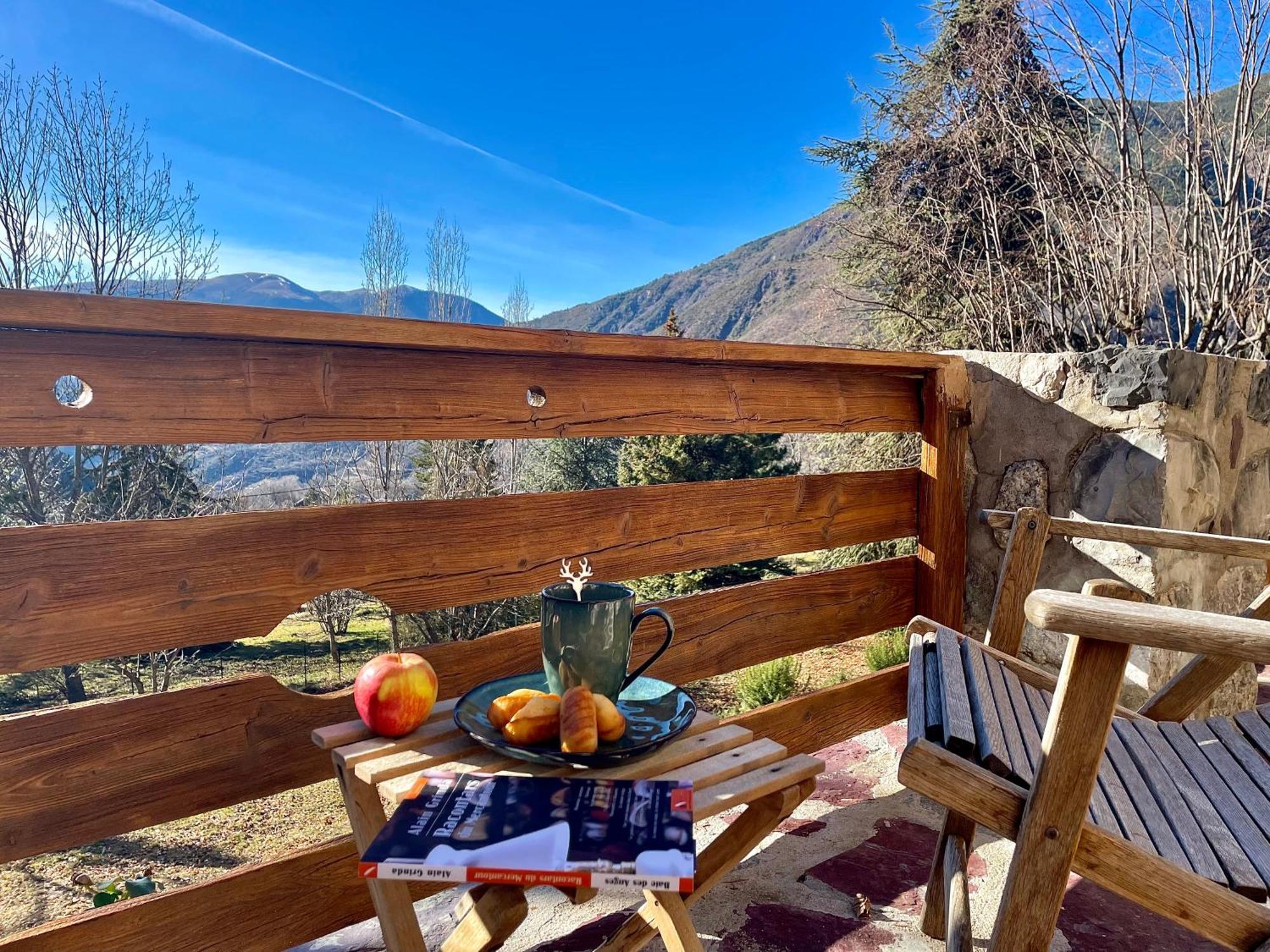 Chalet Le Tilleul Valdeblore Bagian luar foto