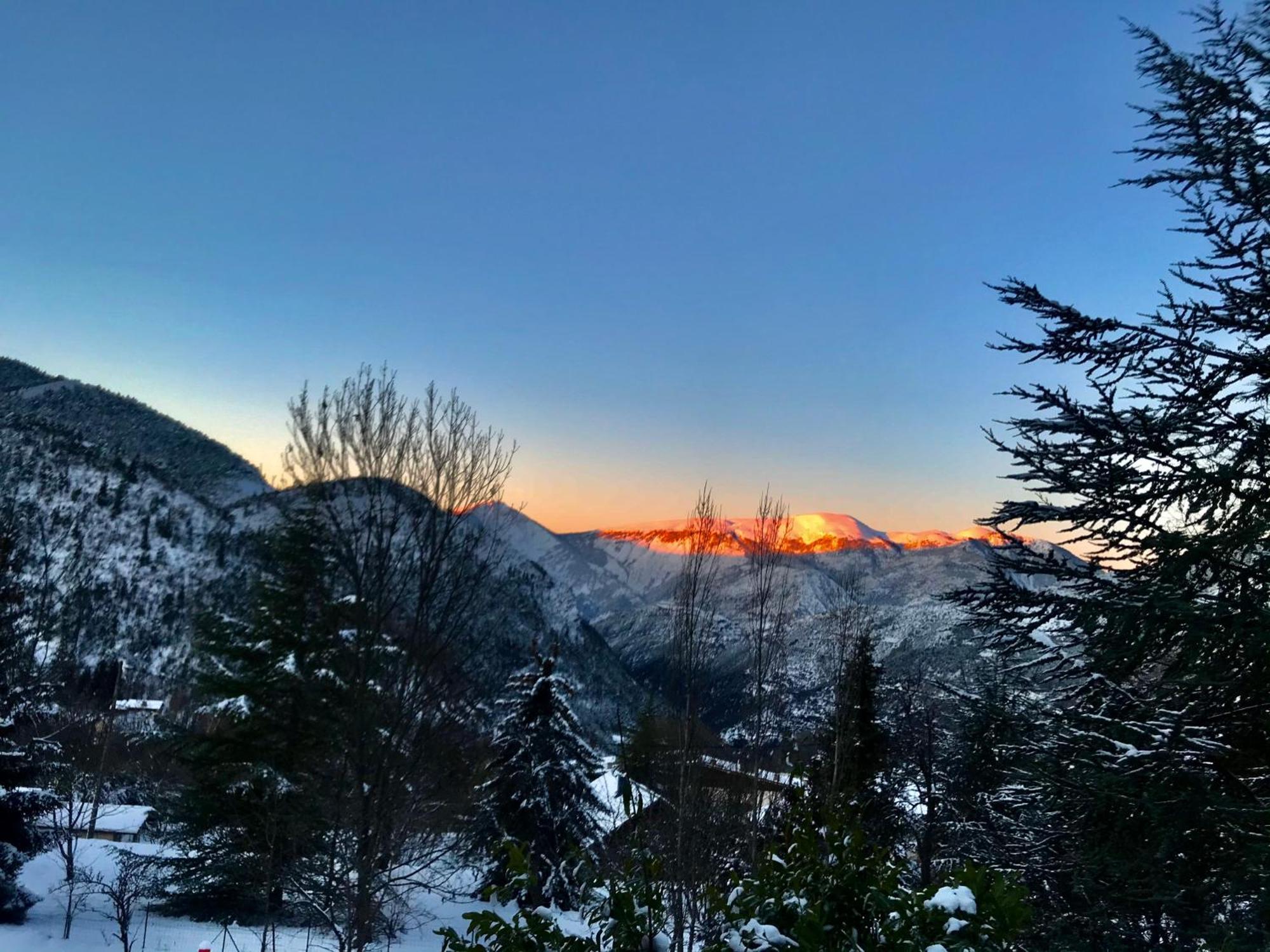 Chalet Le Tilleul Valdeblore Bagian luar foto