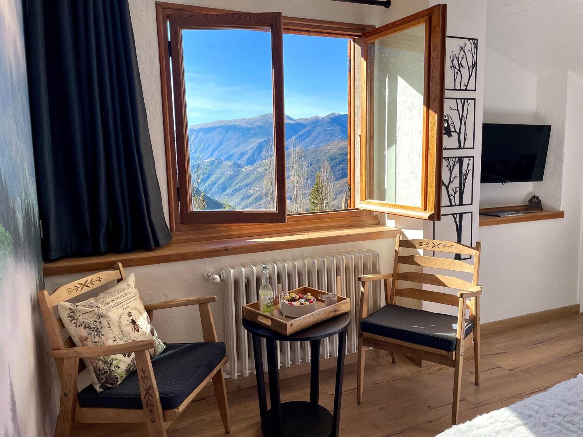 Chalet Le Tilleul Valdeblore Bagian luar foto